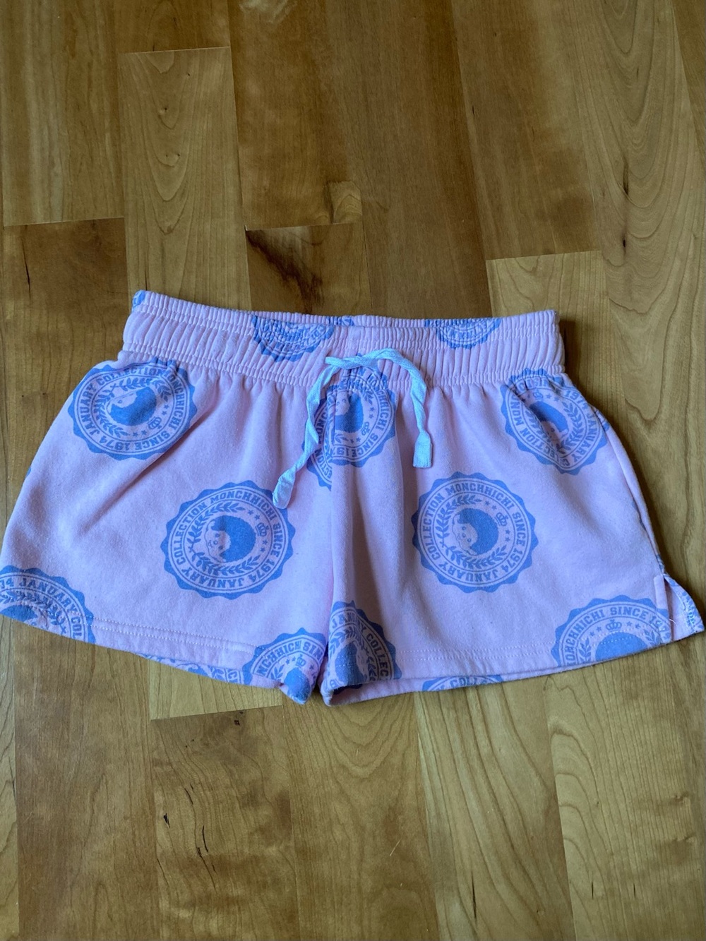Monchhichi Pink & Purple Shorts